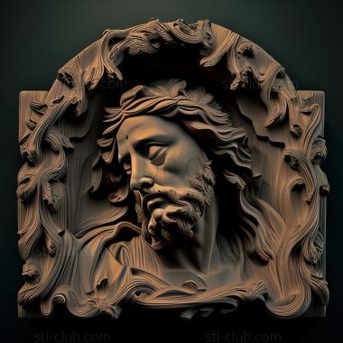 3D model st jesus (STL)